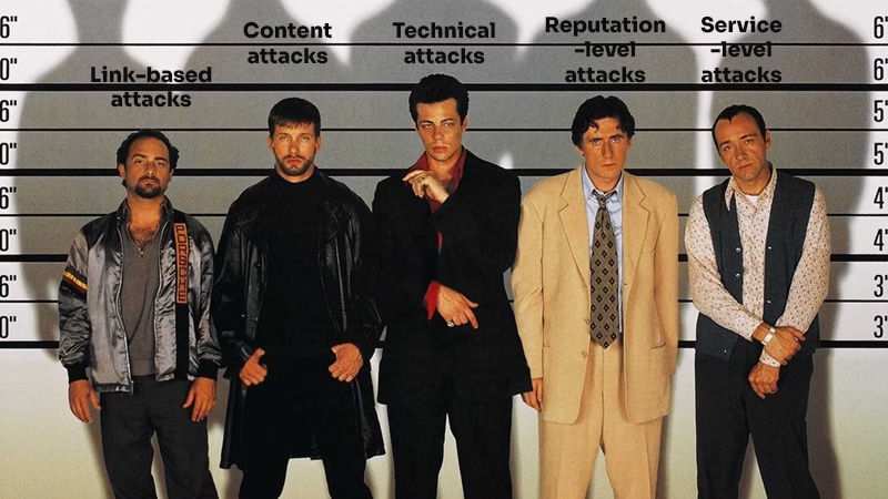 types of negative seo attacks